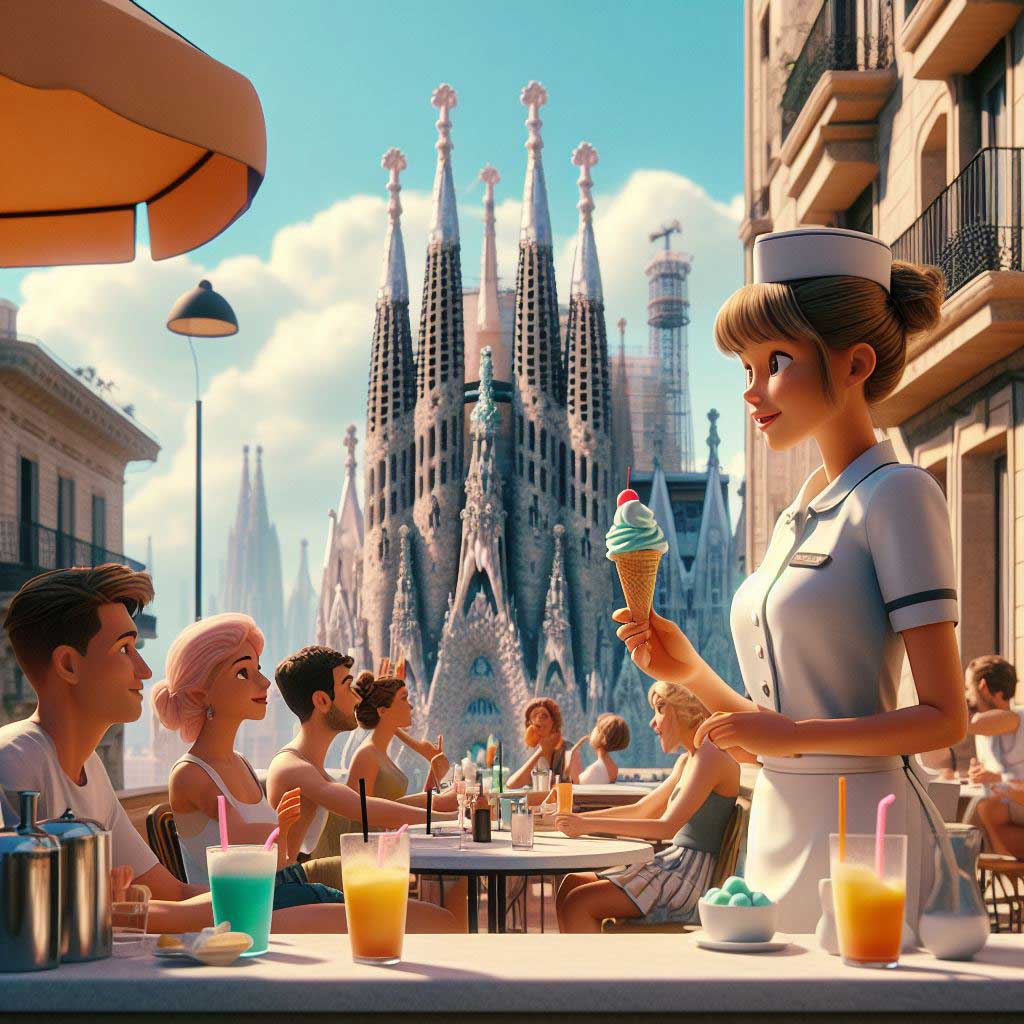 heladeria con terraza barcelona
