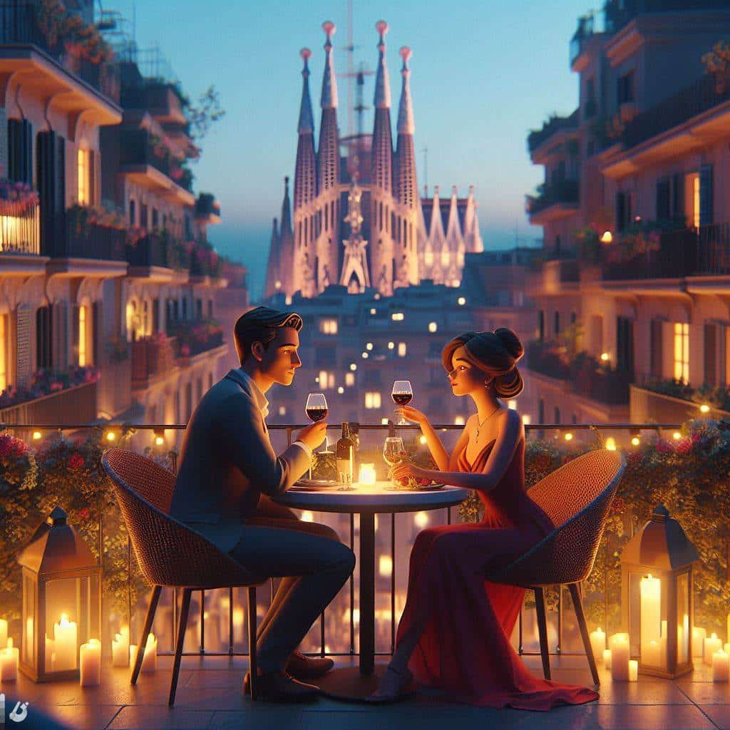 terraza romantica barcelona