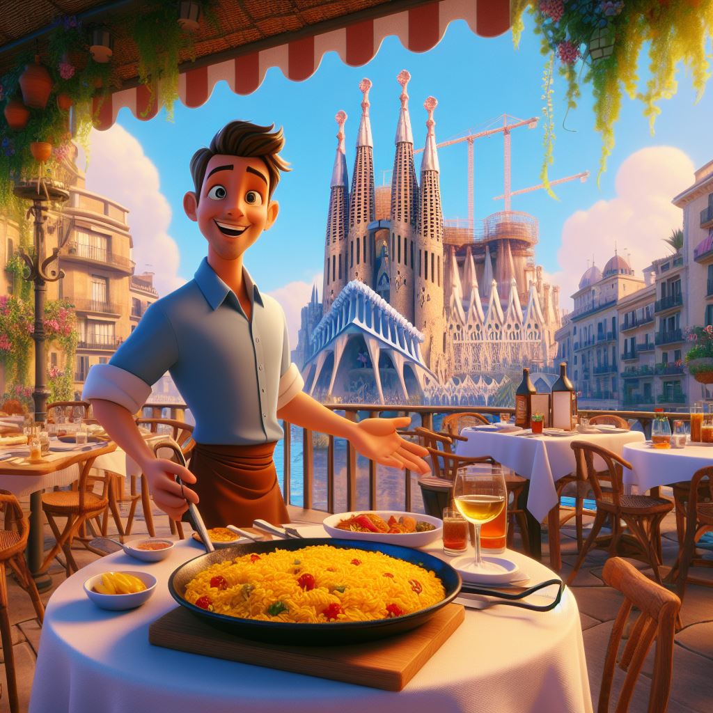 terraza paella barcelona paella terraza barcelona